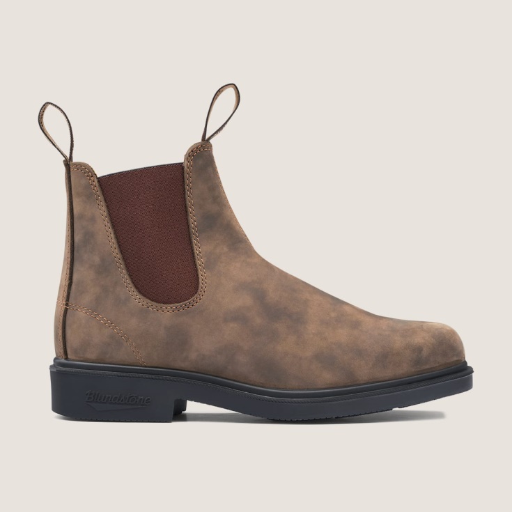 Blundstone Dames Geklede Chelsea Boots Rustiek Bruin