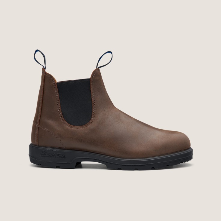 Blundstone Thermische Chelsea Boots Voor Dames Antiek Bruin