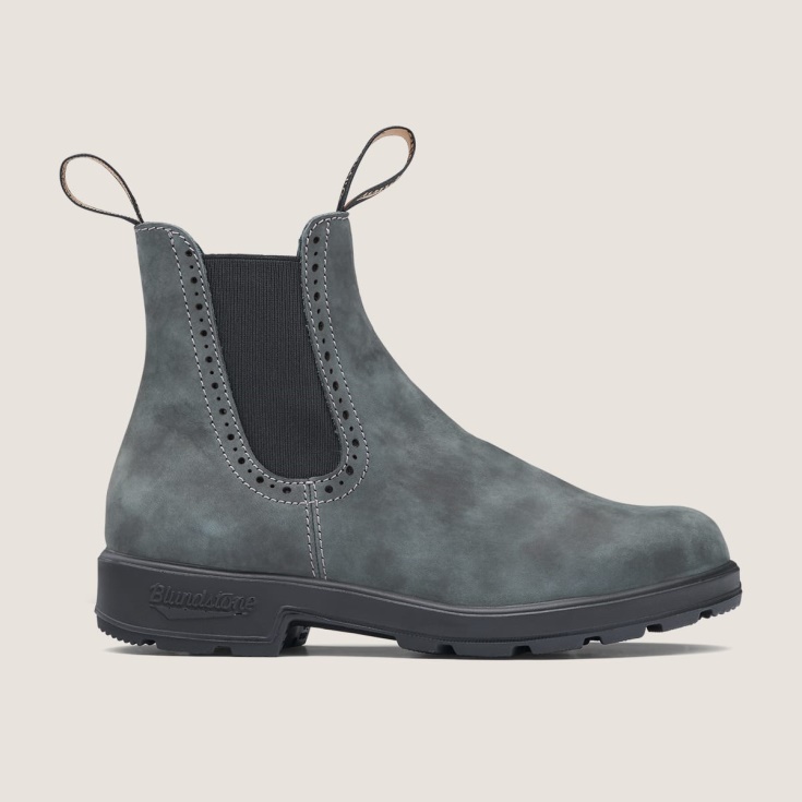 Blundstone Originals Hoge Dameslaarzen Rustiek Zwart