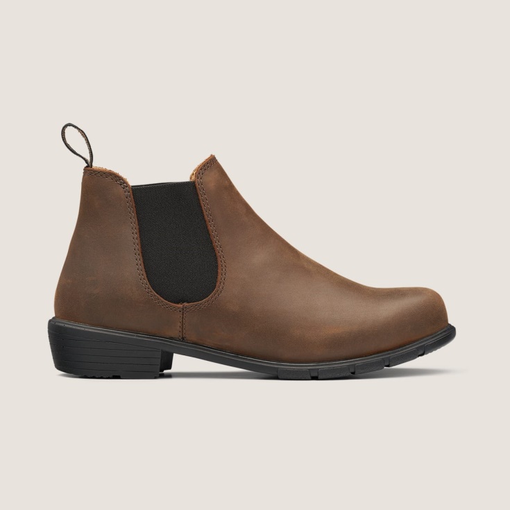 Blundstone Damesserie Enkellaarzen Antiek Bruin