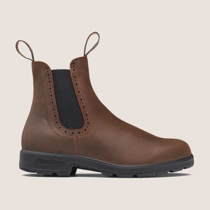 Blundstone Originals Hoge Dameslaarzen Antiek Bruin