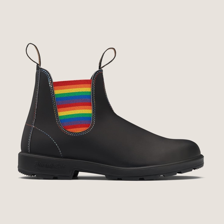 Blundstone Originals Chelsea Boots Voor Dames Zwart/regenboog
