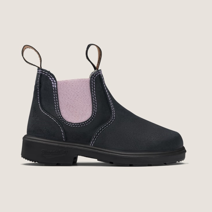 Blundstone Kids' Series Chelsea Boots Marine/roze