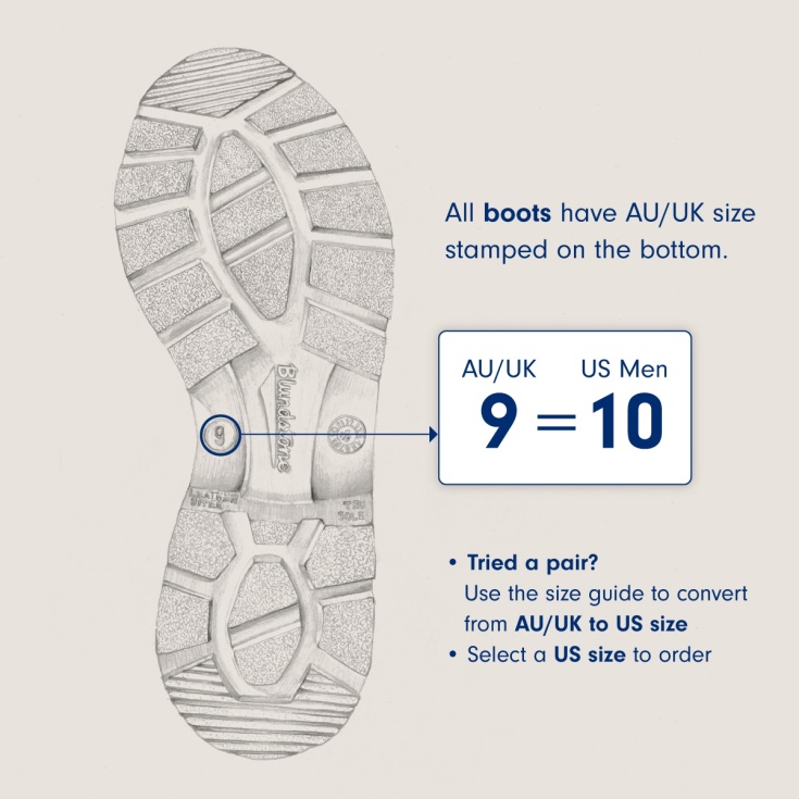 Blundstone Heren Originals Suède Laarzen Staalgrijs/blauw