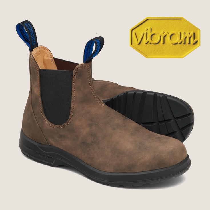 Blundstone Heren All-terrain Thermische Chelsea Boots Rustiek Bruin