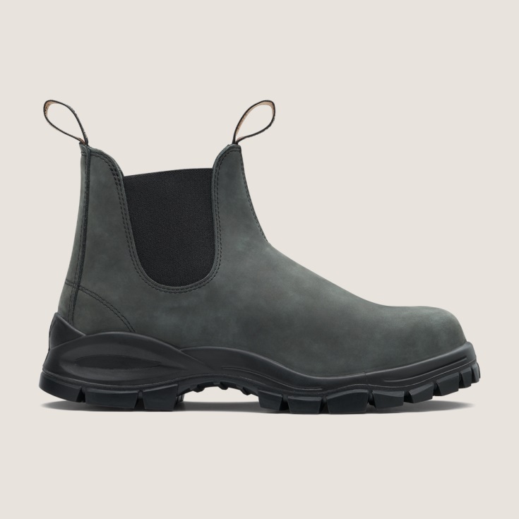 Blundstone Heren Lug Chelsea Boots Rustiek Zwart