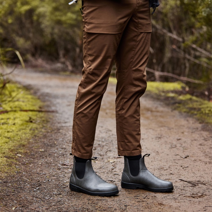 Blundstone Heren Originals Vegan Boots Staalgrijs