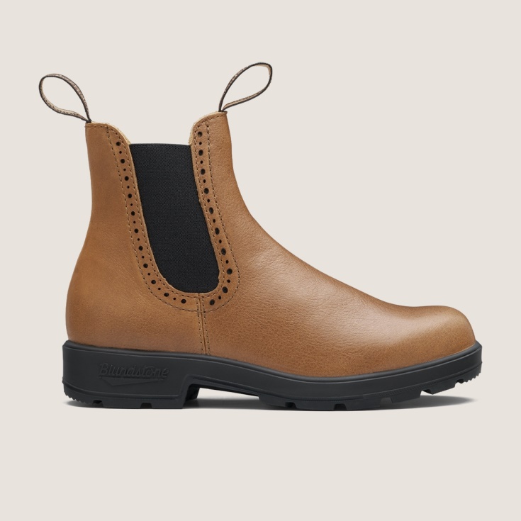 Originele Hoge Dameslaarzen Camel Blundstone