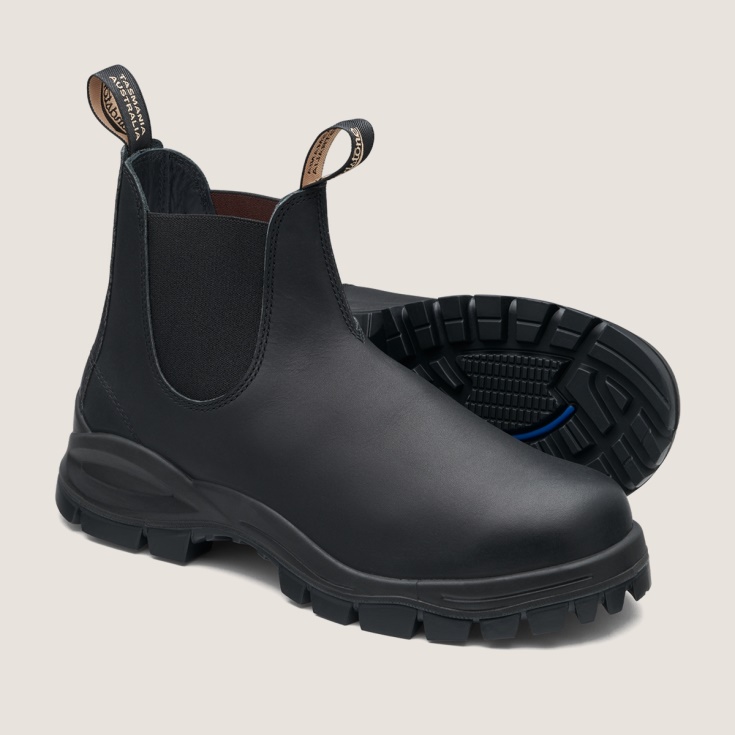Lug Chelsea Boots Voor Dames Zwart Blundstone