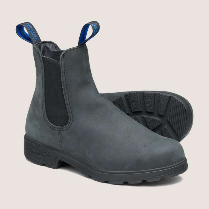 Blundstone Thermische Hoge Dameslaarzen Rustiek Zwart