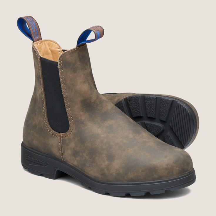 Thermische Hoge Dameslaarzen Rustiek Bruin Blundstone