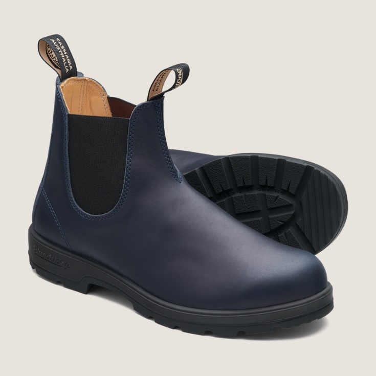 Heren Classics Chelsea Boots Donkerblauw Blundstone