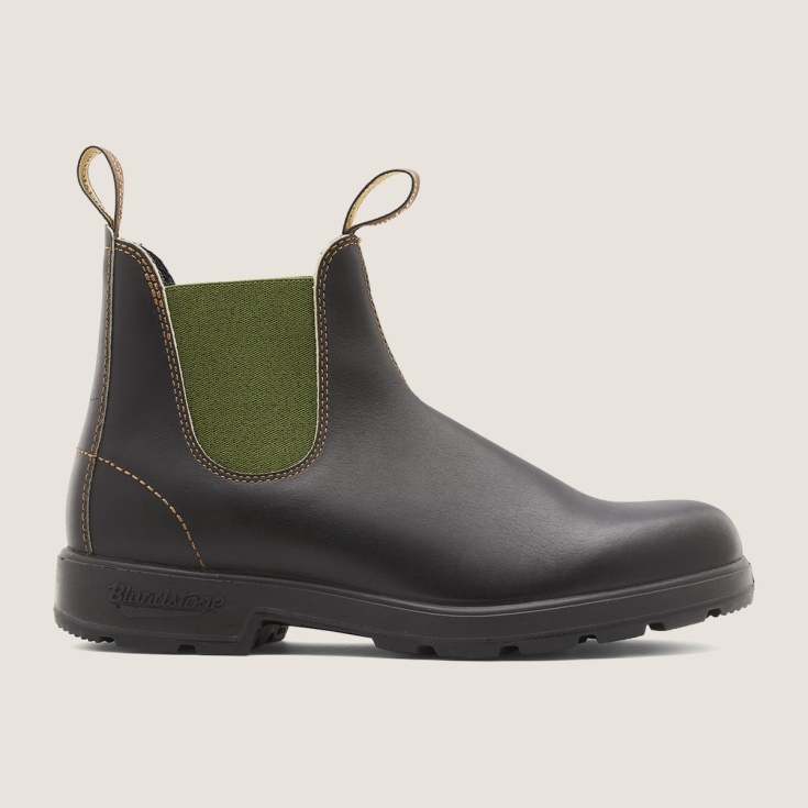Heren Originals Chelsea Boots Stout Bruin/olijf Blundstone