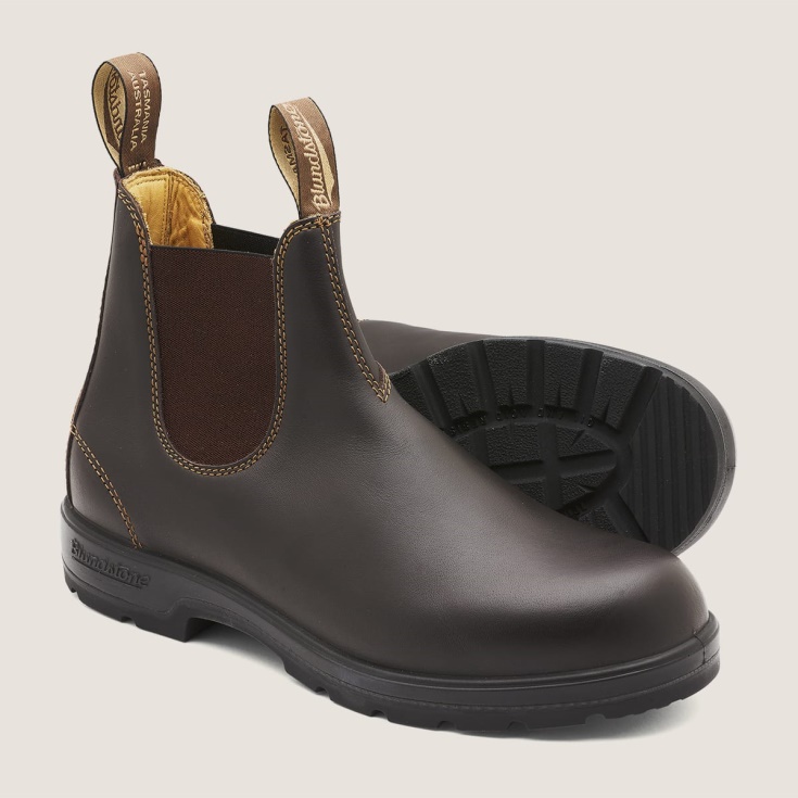 Heren Classics Chelsea Boots Walnootbruin Blundstone