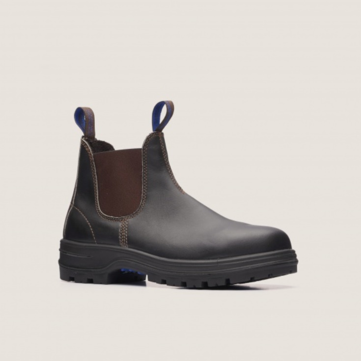 Blundstone Elastic Sided Series Werklaarzen Stout Bruin