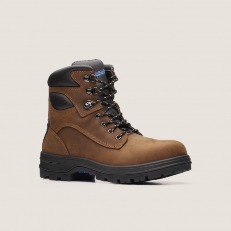 Work-serie Veterlaarzen Crazy Horse Blundstone